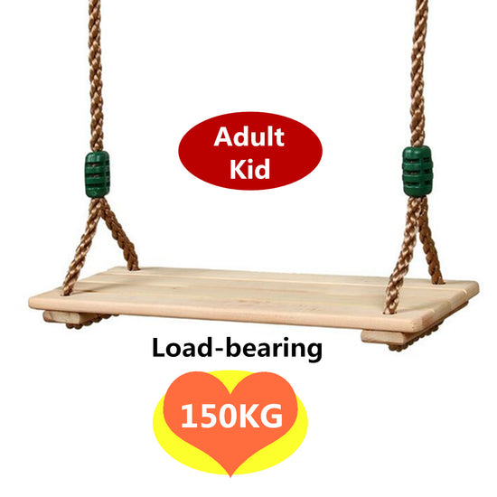 Wooden Swing for Kids & Adults – Fun for the Whole Family