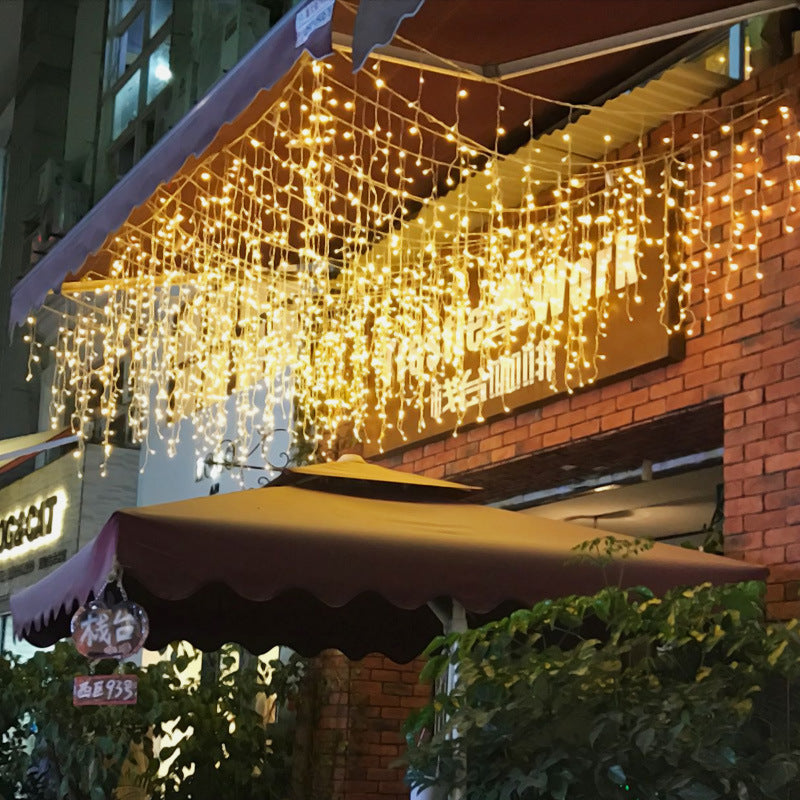 LED Starry Icicle Light String – Twinkling Lights for Magical Ambience
