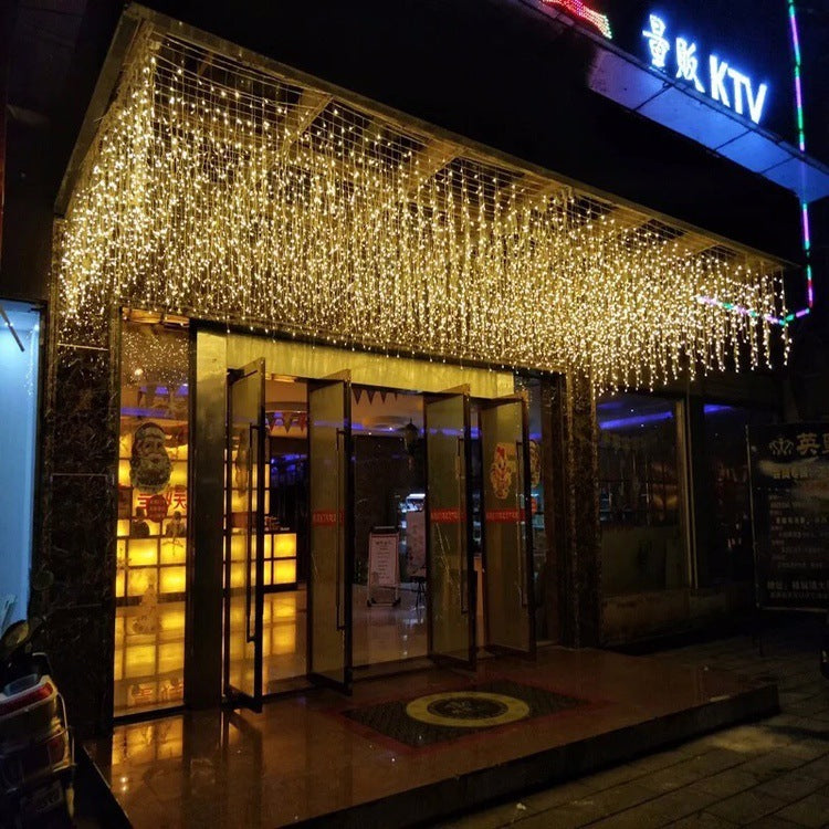 LED Starry Icicle Light String – Twinkling Lights for Magical Ambience