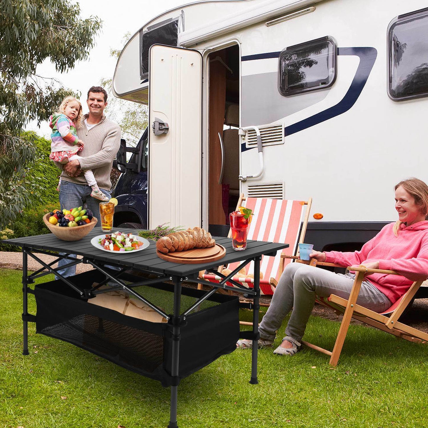VEVOR Folding Camping Table – Lightweight, Sturdy & Perfect for Outdoor Adventures