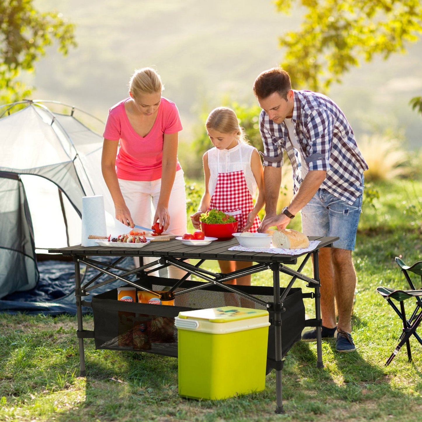 VEVOR Folding Camping Table – Lightweight, Sturdy & Perfect for Outdoor Adventures