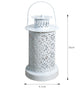 Creative Hollow Wind Lantern – Elegant Iron Craft for Home Décor