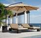 3M Side Patio Umbrella – Stylish Shade for Outdoor Relaxation