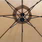 3M Side Patio Umbrella – Stylish Shade for Outdoor Relaxation