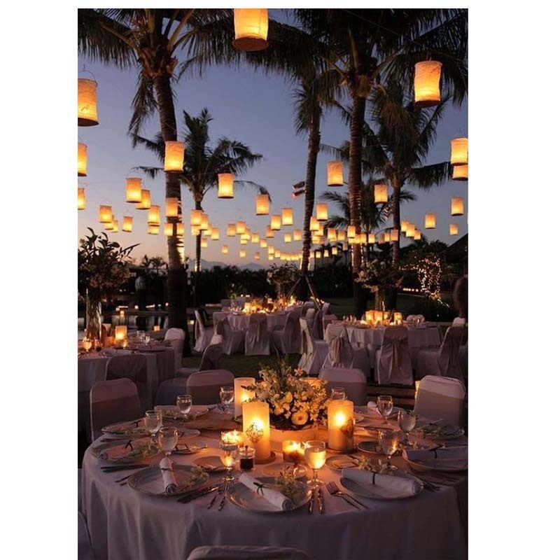 Handmade White Paper Lantern – Elegant & Timeless Home Décor