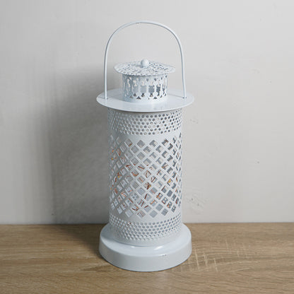 Creative Hollow Wind Lantern – Elegant Iron Craft for Home Décor