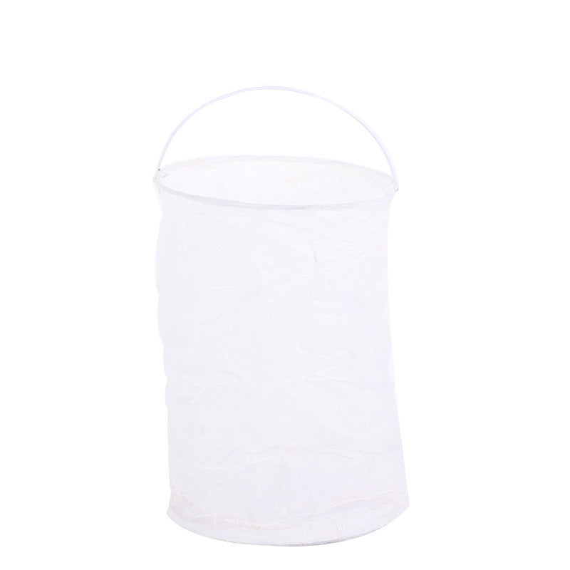 Handmade White Paper Lantern – Elegant & Timeless Home Décor