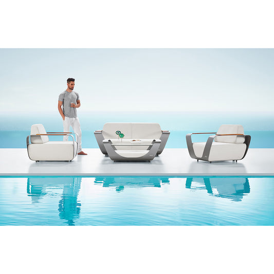 HIGOLD Onda Luxury Outdoor Conversation Set – Elegance Meets Comfort