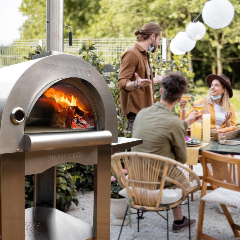 Pinnacolo Premio Wood-Fired Outdoor Pizza Oven – Authentic Italian Flavor at Home
