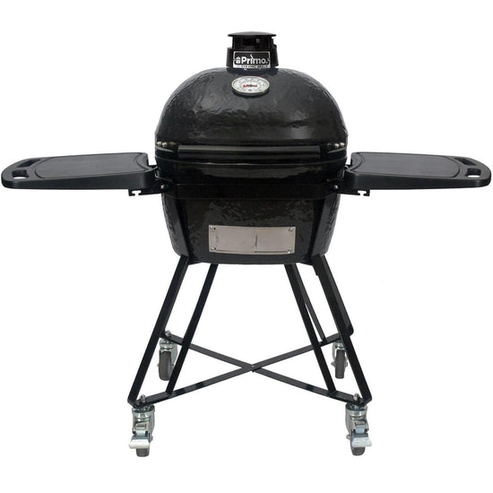Primo All-In-One Oval Junior 200 Ceramic Kamado Grill – Compact, Versatile & Built to Last