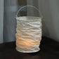 Handmade White Paper Lantern – Elegant & Timeless Home Décor