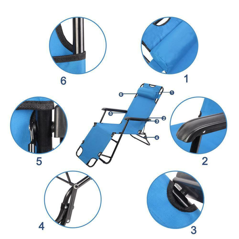 Folding Reclining Camping Chair – Ultimate Comfort for Outdoor Relaxation