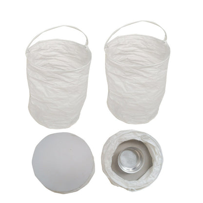 Handmade White Paper Lantern – Elegant & Timeless Home Décor