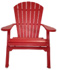 Traditional Adirondack chair