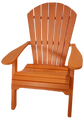 Traditional Adirondack chair