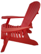 Traditional Adirondack chair