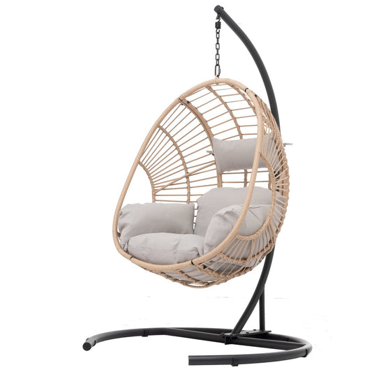Outdoor Indoor Swing Egg Chair Wicker